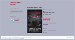 Desktop Screenshot of martinmyerswrites.com
